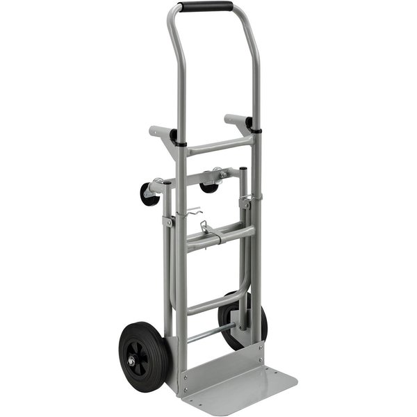 Global Industrial Steel Multi-Function 5-in-1 Convertible Hand Truck 241415